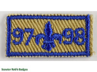 Click to enlarge 1997-98 Year Bar